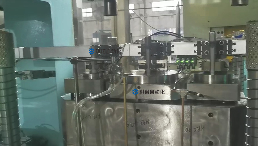 冷擠壓沖床自動化生產(chǎn)線
